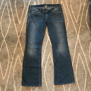 Silver Tuesday Jeans Flare Low Rise 32 33L